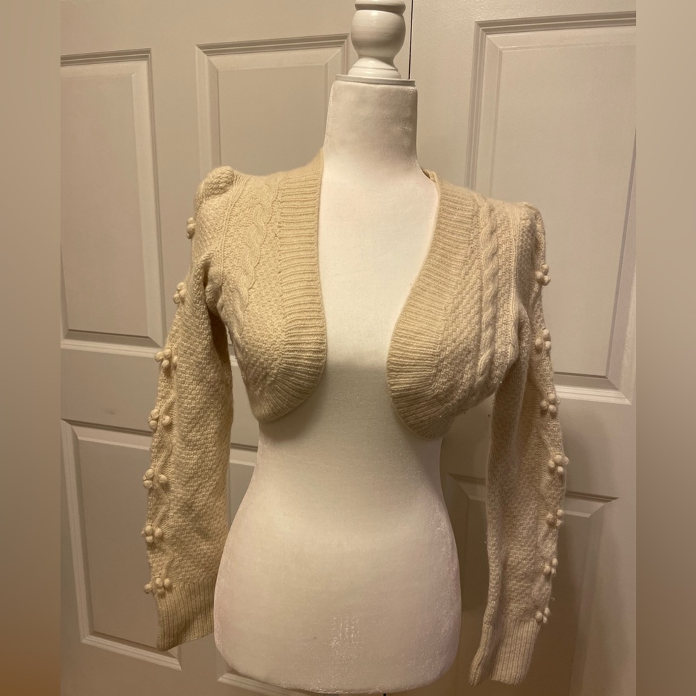 DVF bolero shrug